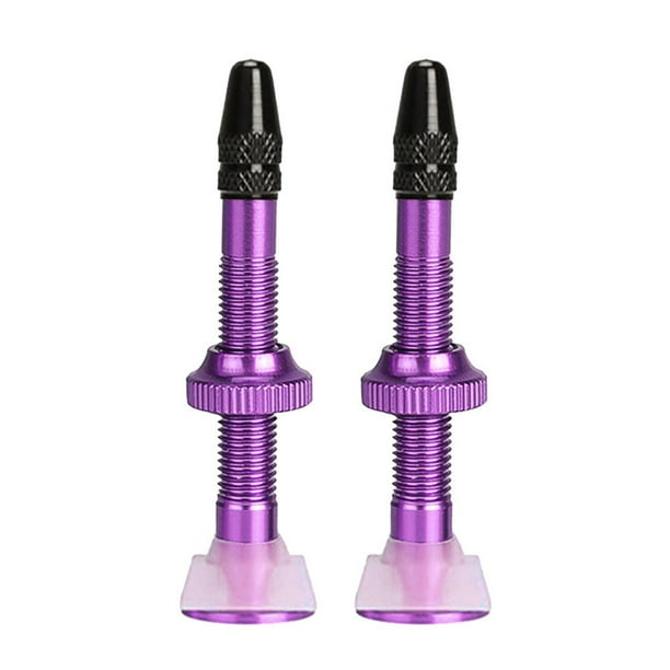 2pcs Tubeless Presta Valve Stems MTB Road Bike Extender Component Accessories